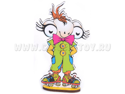 Персонаж средний "Околесик" (на подставке, крепление на Коврограф) - остатки