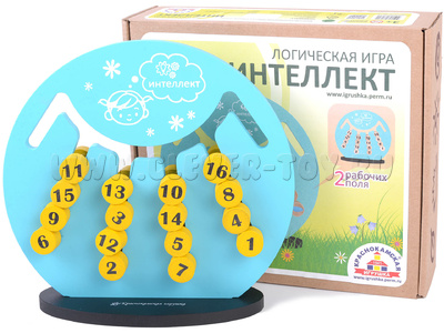 Деревянная логическая игра "Интеллект" (остатки)