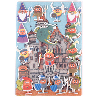 Рыцари с игровым полем (фетр) остатки