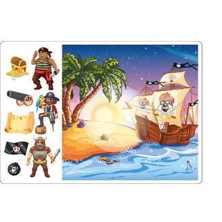 Пираты (фетр, сделай сам) остатки