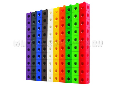 Кубики соединяющиеся (2см, 100 шт.) Кубики соединяющиеся (2см, 100 шт.)