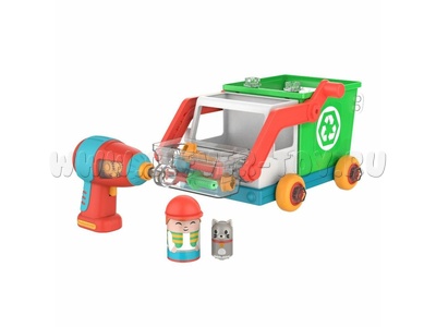 Игровой набор "Закручивай и учись. Мусоровоз" (26 элементов) Игровой набор "Закручивай и учись. Мусоровоз" (26 элементов)