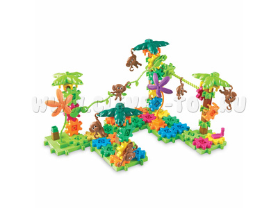 Конструктор "Волшебные шестеренки. Остров обезьян" (136 элементов) Конструктор "Волшебные шестеренки. Остров обезьян" (136 элементов)