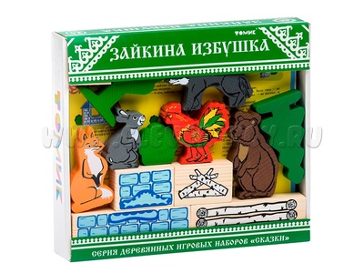 Конструктор "Сказки: Зайкина избушка" Конструктор "Сказки: Зайкина избушка"
