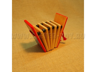 Трещотка пластинчатая (дерево, сувенирная) Трещотка пластинчатая (дерево, сувенирная)