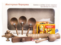 Комплект "Матрешка" (дерево тонированное, 2 категория) Комплект "Матрешка" (дерево тонированное, 2 категория)