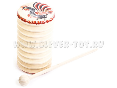 Погремушка ребристая (дерево, 2 категория) (остатки) Погремушка ребристая (дерево, 2 категория) (остатки)