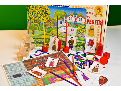 Игровой набор Фребеля "Аленький цветочек" (серия "Сказочный мир". Выпуск 2) Игровой набор Фребеля "Аленький цветочек" (серия "Сказочный мир". Выпуск 2)