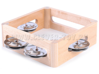 Тамбурин из массива березы, D 15 см Тамбурин из массива березы, D 15 см