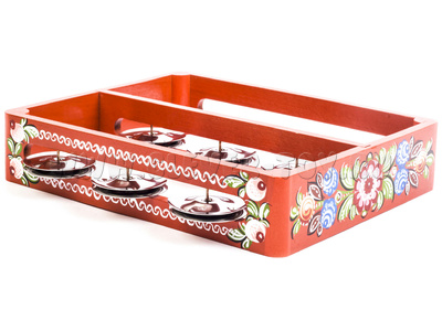 Тамбурин "Президент" из массива бука, D 25 см (с росписью) Тамбурин "Президент" из массива бука, D 25 см (с росписью)