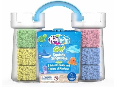 Пластилин "ПлэйФоум. Возьми с собой. Песочный замок" (в чемоданчике, 6 элементов, 5 фигурок) Пластилин "ПлэйФоум. Возьми с собой. Песочный замок" (в чемоданчике, 6 элементов, 5 фигурок)