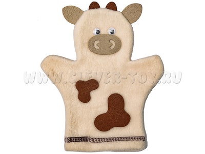 Кукла на руку "Корова" Кукла на руку "Корова"