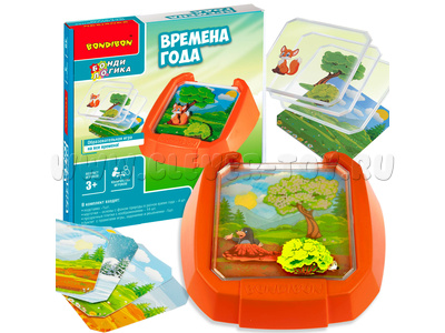 Игра настольная логическая "Времена года" Игра настольная логическая "Времена года"