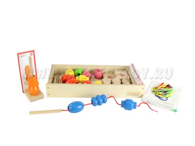 Шнуровка Бусы. Набор № 1