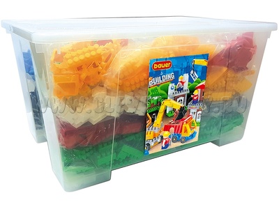 Конструктор Bauer "Стройка" (1425 деталей) Конструктор Bauer "Стройка" (1425 деталей)