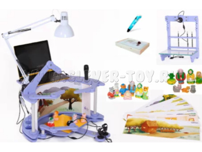 Сиреневая Мультстудия. Комплект Оптимальный (HD камера, ручной фокус) Сиреневая Мультстудия. Комплект Оптимальный (HD камера, ручной фокус)