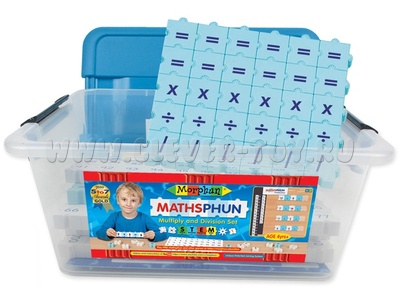 Обучающий конструктор Morphun «ПРОцифры Умножение и Деление» 225 деталей Обучающий конструктор Morphun «ПРОцифры Умножение и Деление» 225 деталей