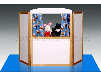 Ширма для театра напольная, фанера + ДВП Ширма для театра напольная, фанера + ДВП