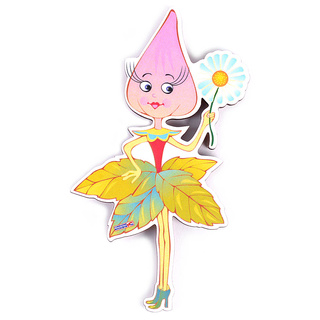 Персонаж малый Долька (крепление на Коврограф и магн. основу)