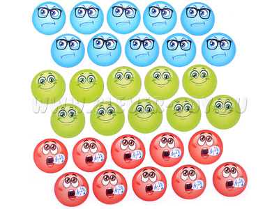 Набор магнитных смайликов (красный, зеленый и голубой)* Набор магнитных смайликов (красный, зеленый и голубой)*